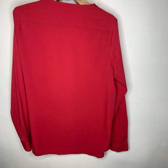 Bob Timberlake Pink Popover Shirt Snap Flap Pockets Sz Large\' - Picture 2 of 8